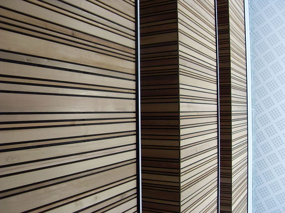 wood, lines, three, sections, pattern, texture, grain, architecture HD wallpaper