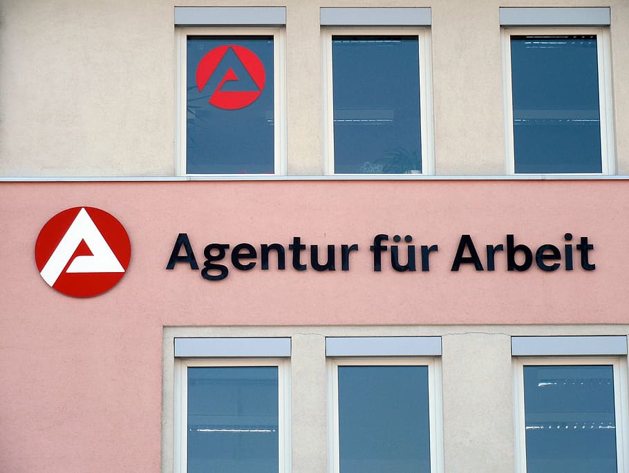 Agentur für die arbeit. Аббревиатура Germany. Arbeitsmarkt.