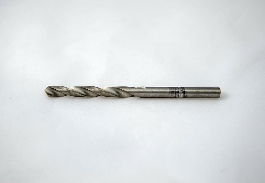 drill, metal, opening, thread, slicing, cut, weapon, no people HD wallpaper