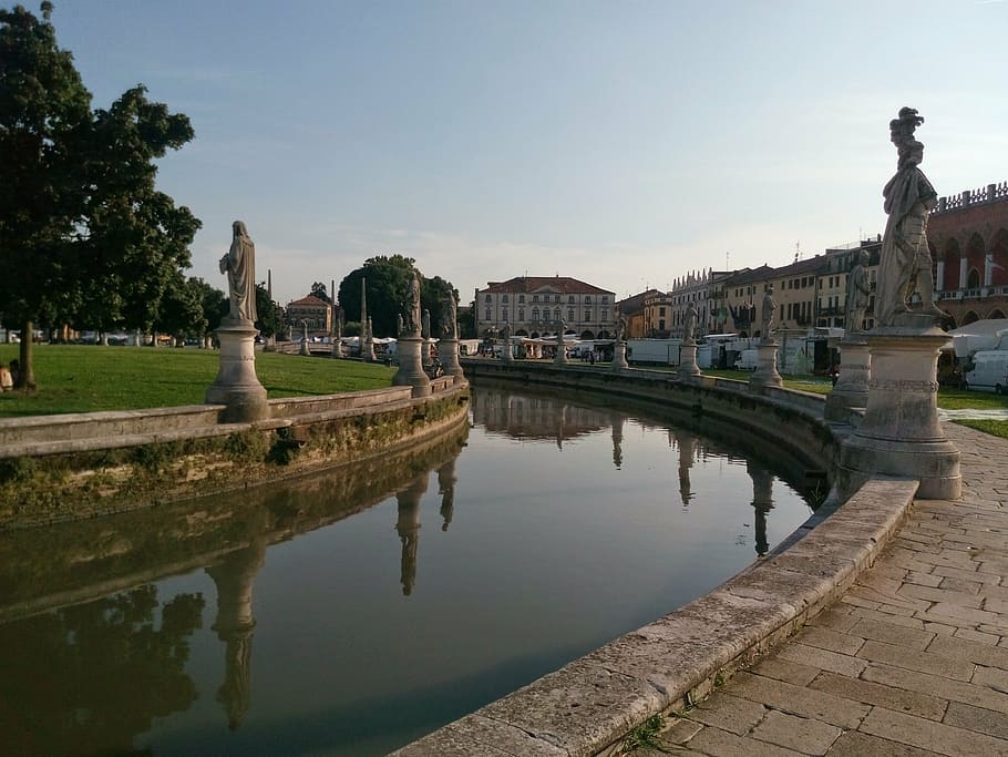 padova, italy, holiday, water, architecture, built structure, HD wallpaper