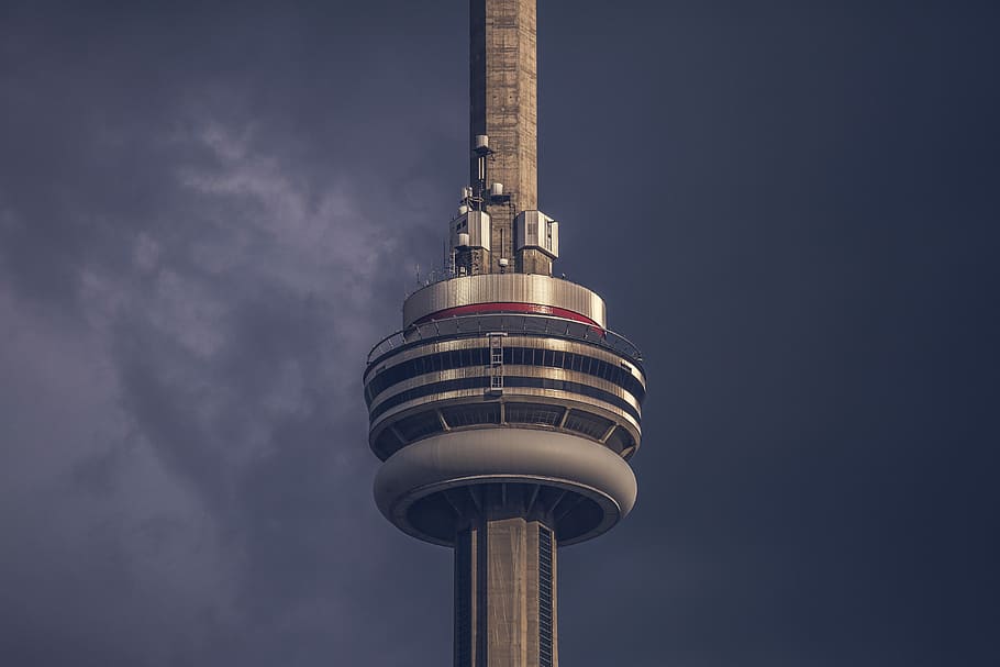 closeup photography of tower, CN Tower, Seattle Washington, architecture HD wallpaper