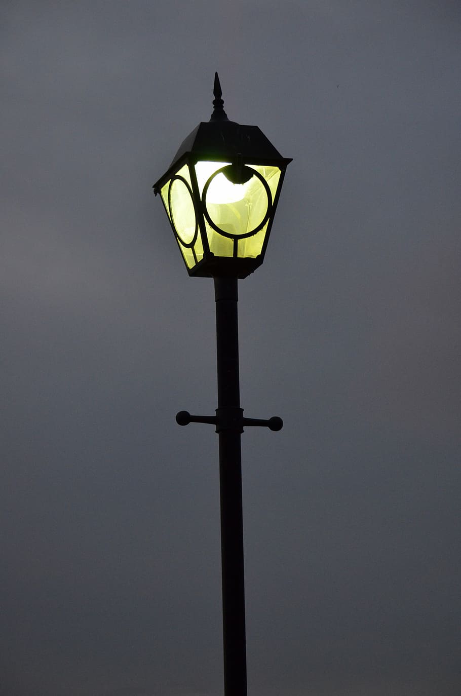 street lamp, light, night, street light, urban, illumination, HD wallpaper