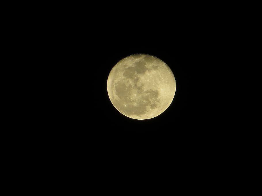 moon, full moon, night, space, astronomy, sky, circle, geometric shape HD wallpaper