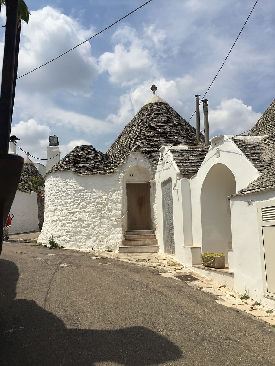 the trulli, terlizzi, puglia, architecture, built structure HD wallpaper