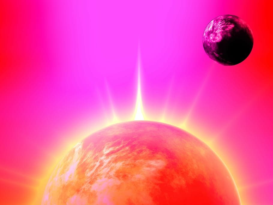 sun illustration, background, all, flash, rays, star, wallpaper HD wallpaper