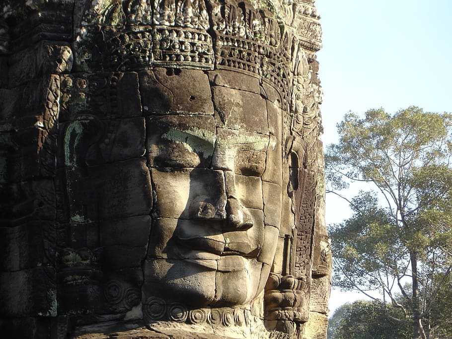 Angkor Wat, Cambodia, Old, temple, ruin, religion, serene, world heritage, HD wallpaper