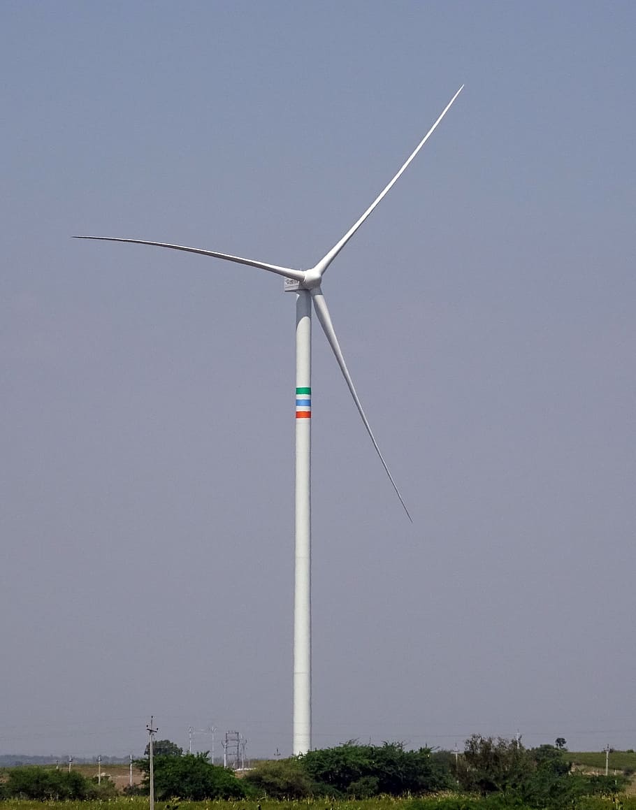 wind, turbine, wind power, generator, environmentally friendly HD wallpaper