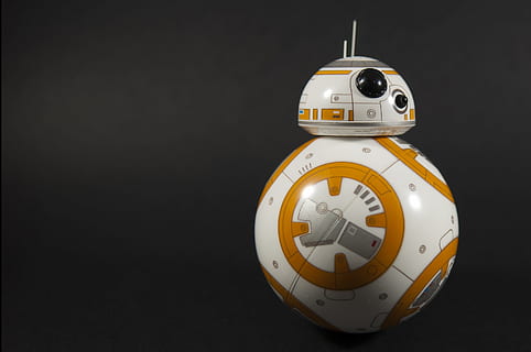 Star Wars BB-8, bb8, darth, vader, luke, skywalker, imperial HD wallpaper