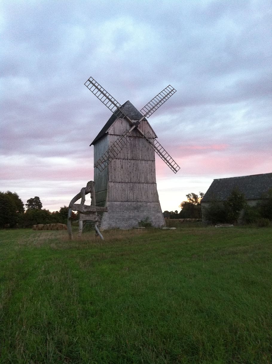 mill, poland, former, renewable energy, wind turbine, alternative energy HD wallpaper