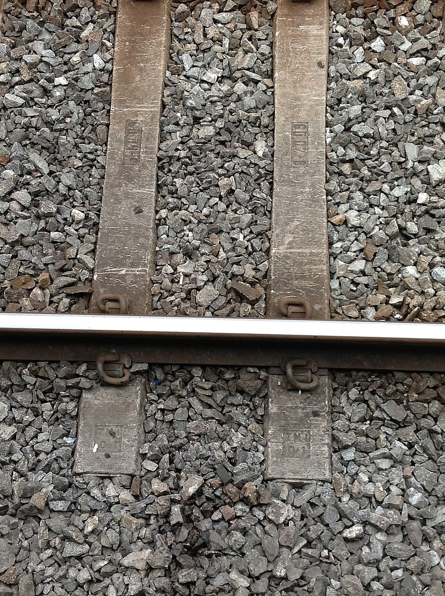 rail, track, railroad, railway, transportation, industrial HD wallpaper
