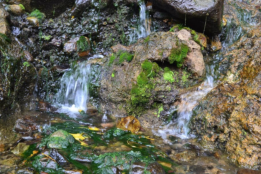 water, nature, waterfall, landscapes, river, colombia, ecology HD wallpaper