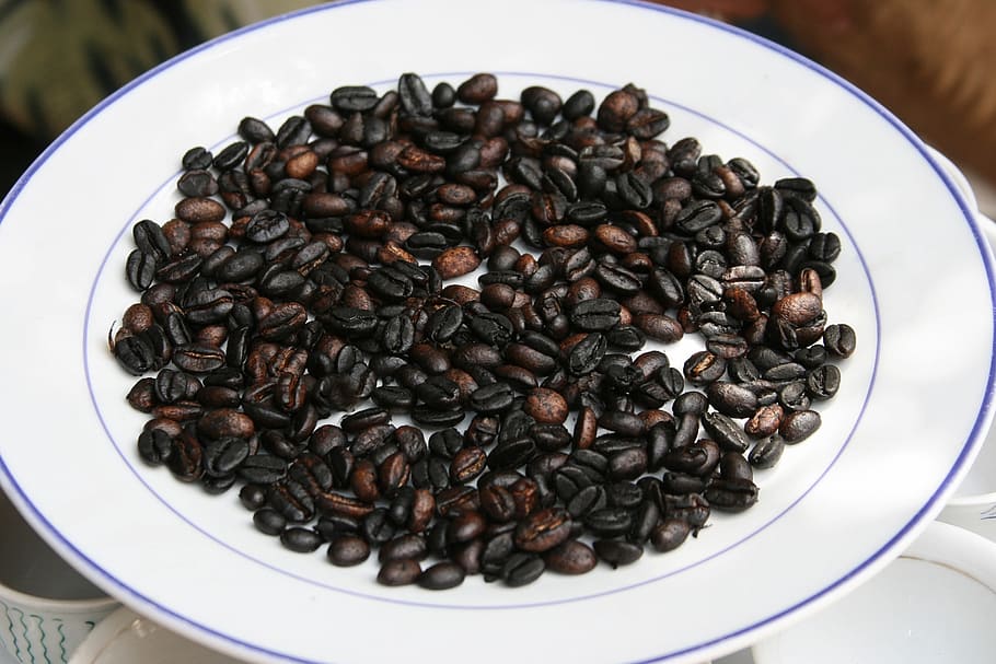 Coffee Beans, Roasted, Frisch, mocha, african, hand roasted HD wallpaper