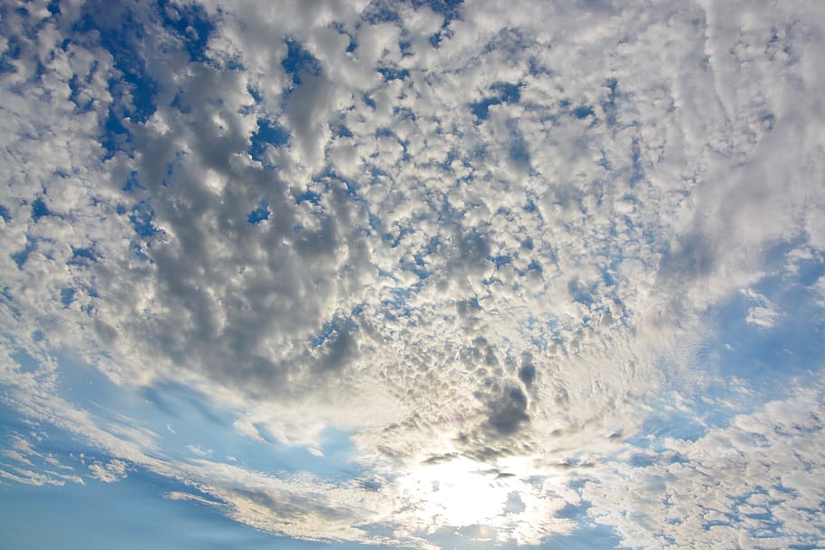 clouds, white, grey clouds, cloudy sky, nature, dark clouds HD wallpaper