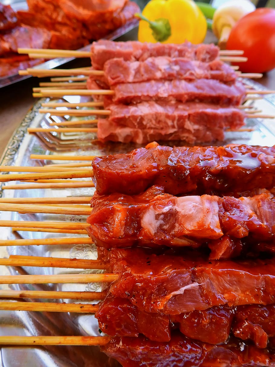 meat, raw, tasty, food, grill, grilled meats, frisch, barbecue HD wallpaper