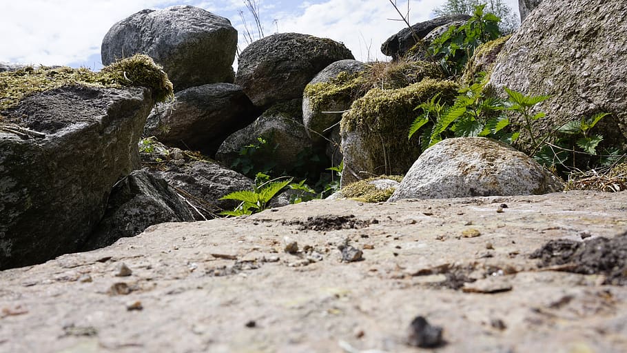 nature, stone, stones, rock, solid, rock - object, day, no people HD wallpaper