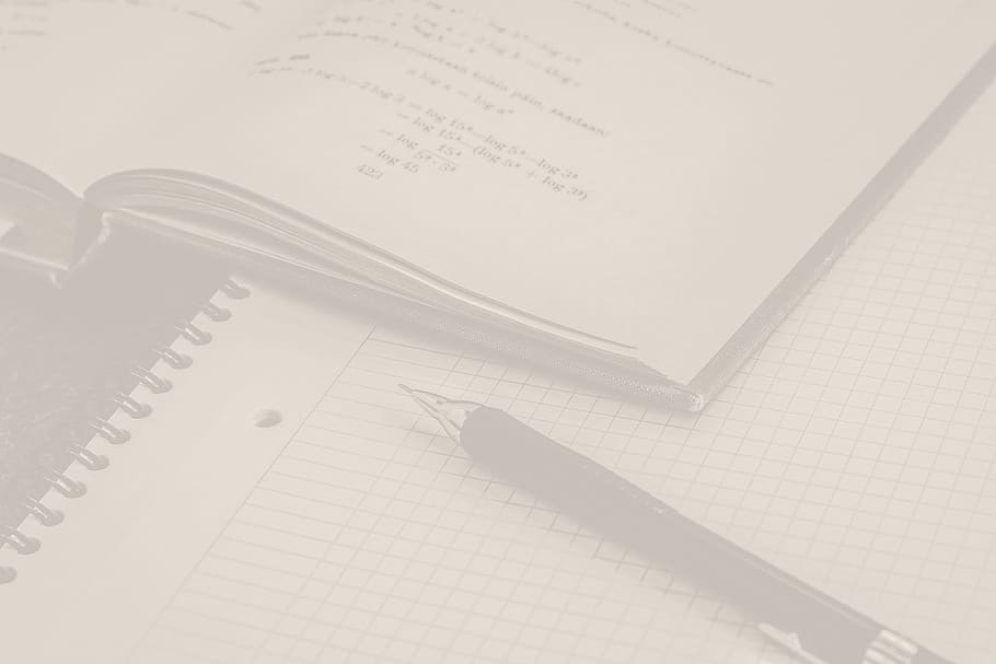 Faded, Paper, Pen, Book, Study, Note, mathematics, background HD wallpaper