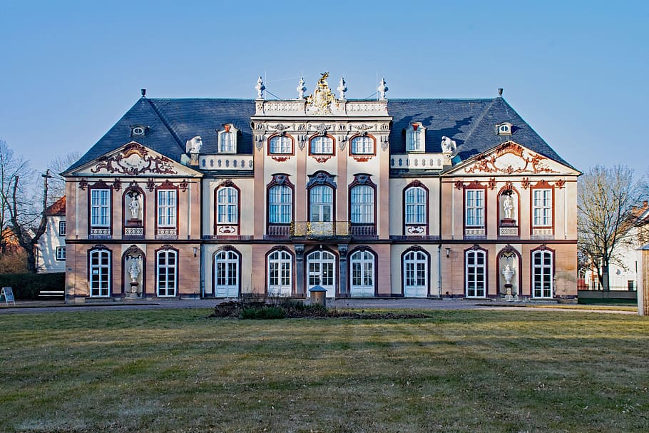 Molsdorf Castle, Thuringia Germany, erfurt, places of interest, HD wallpaper
