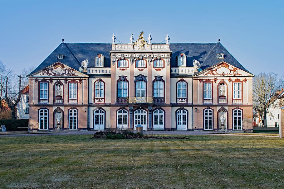 Molsdorf Castle, Thuringia Germany, erfurt, places of interest HD wallpaper