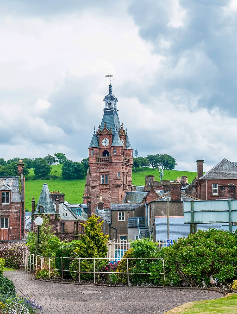 architecture, old, building, city, travel, town, church, scotland HD wallpaper