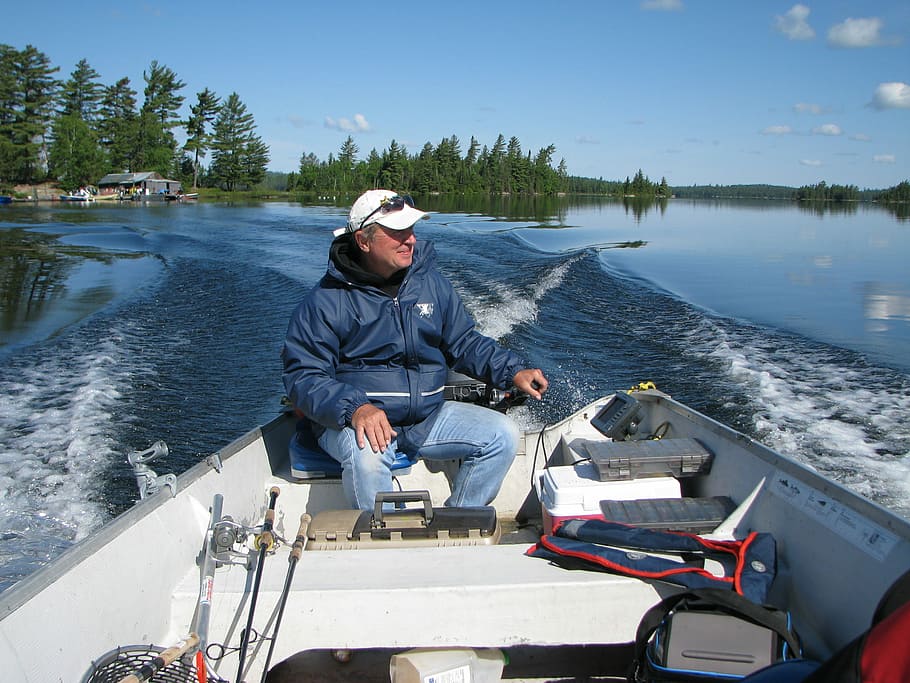 HD wallpaper: Fishing, Canada, Lake, fishing trip, angler