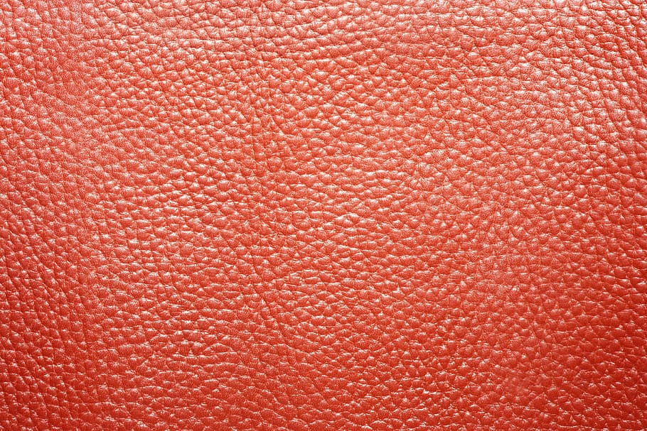 worn red leather texture