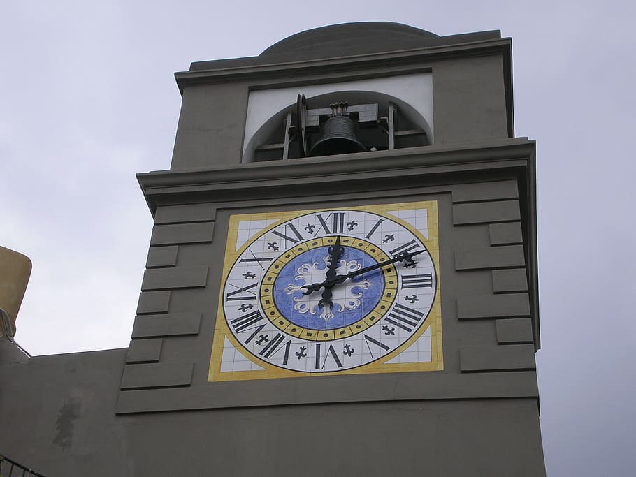 watch, island, square, clock, time, built structure, low angle view HD wallpaper