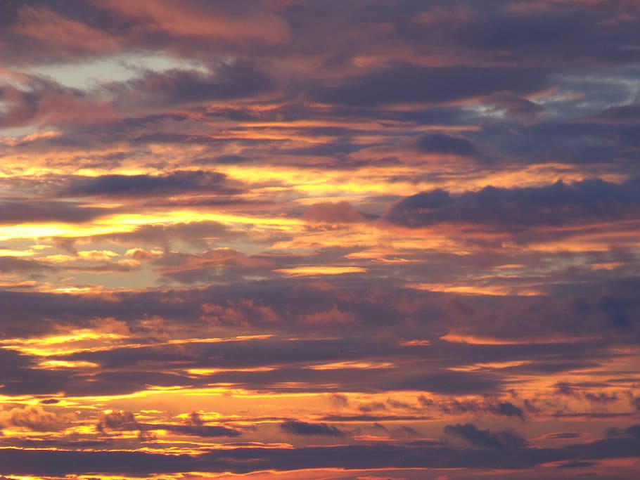 colors, day s, clouds, sky, cloud - sky, sunset, scenics - nature HD wallpaper
