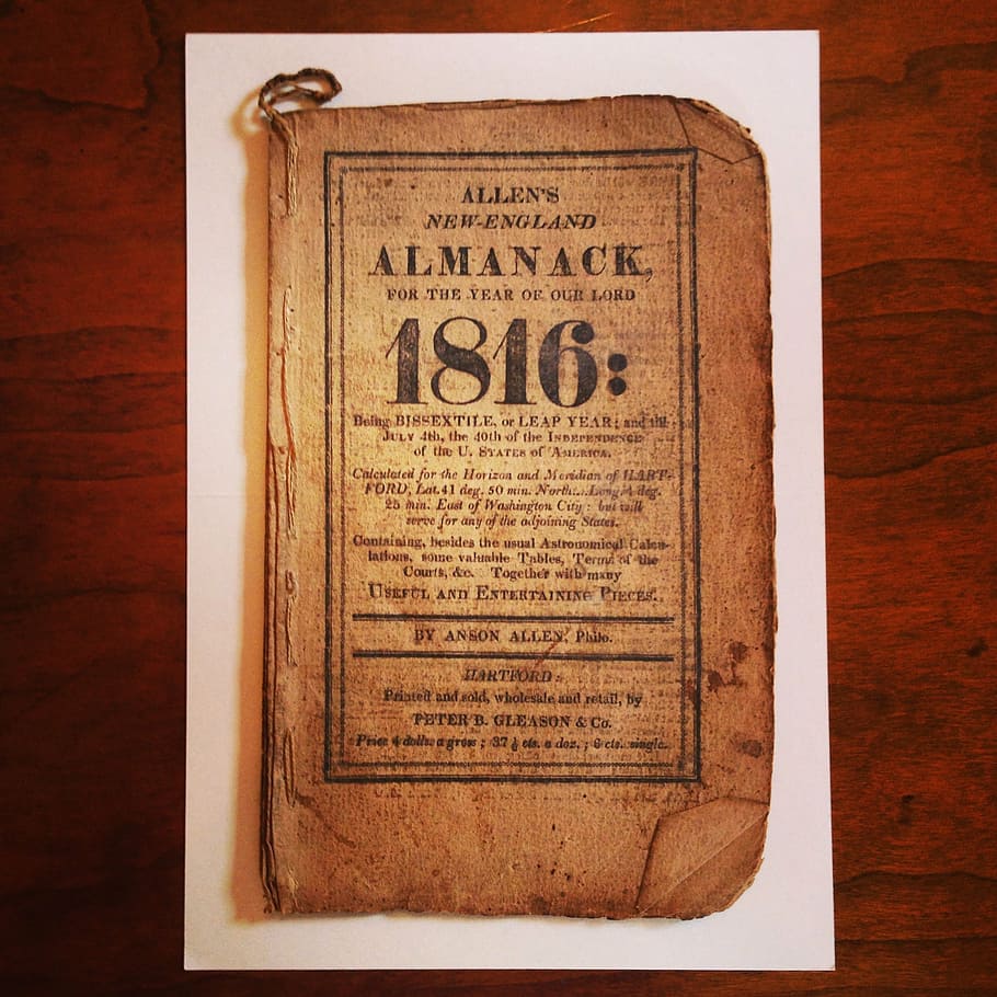 antique, book, manual, almanac, history, old, old-fashioned, HD wallpaper