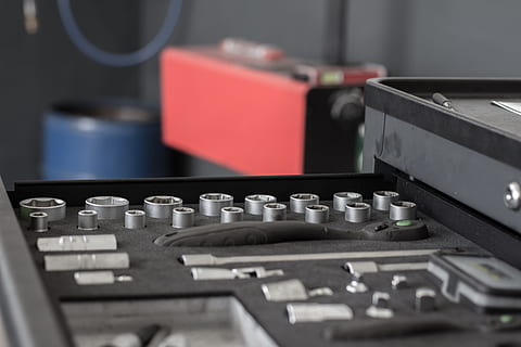 Tool, Work, Metal, Workshop, socket wrenches, iron, craftsmen HD wallpaper