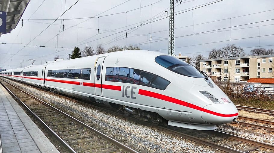 train, railway, transport system, mode of transportation, rail transportation HD wallpaper