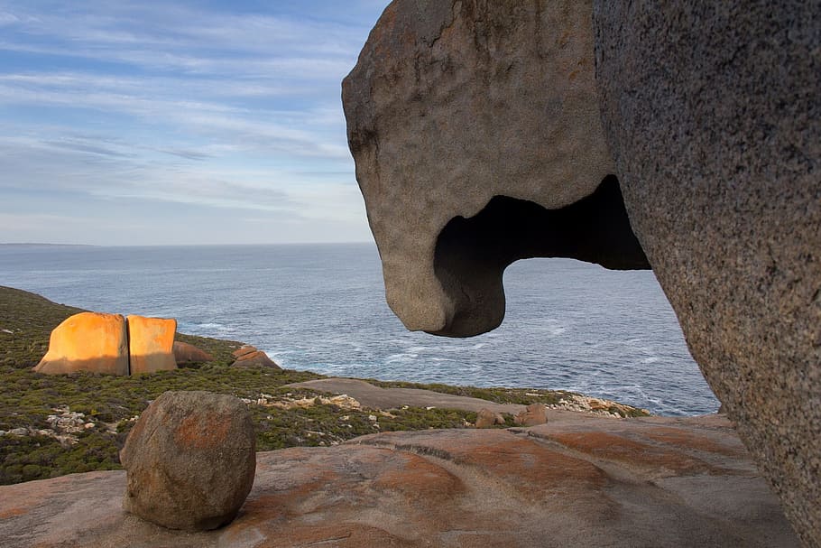 Remarkable Rocks, Rock, S, Kangaroo, island, natural, boulder HD wallpaper