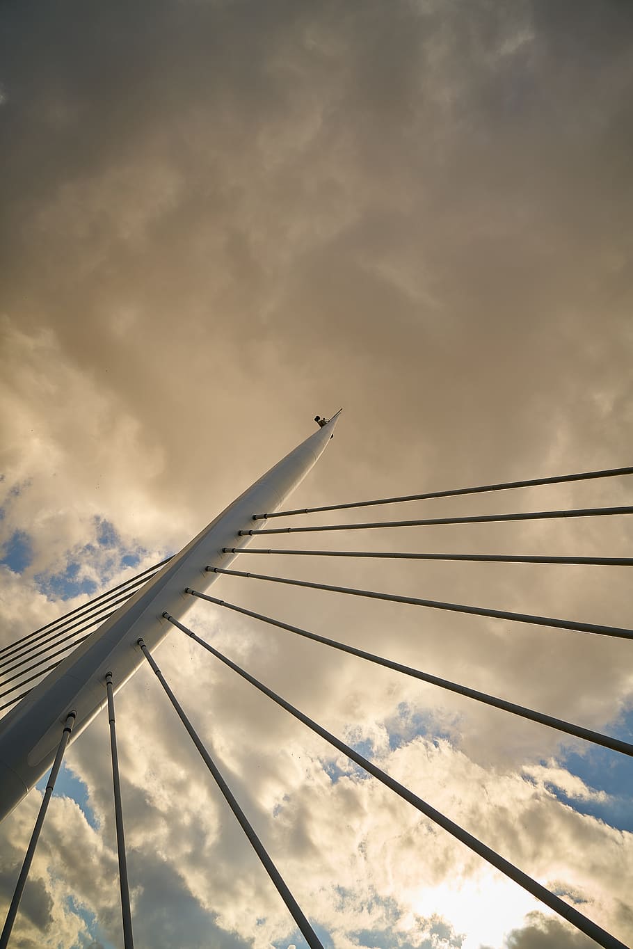 bridge, rope, daniel, environmental, architecture, steel, structure HD wallpaper