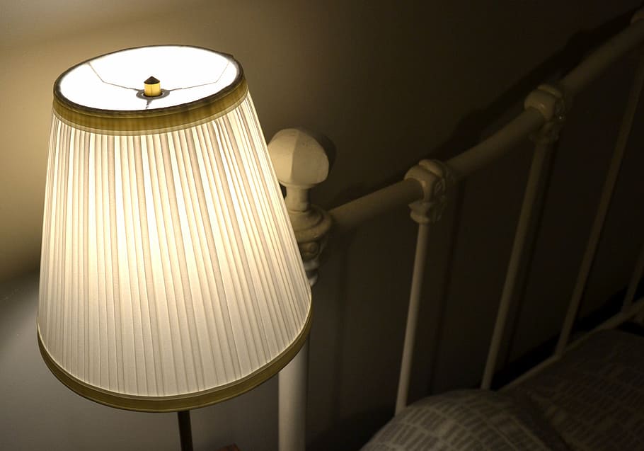 light, lampshade, interior, electric Lamp, domestic Room, indoors HD wallpaper
