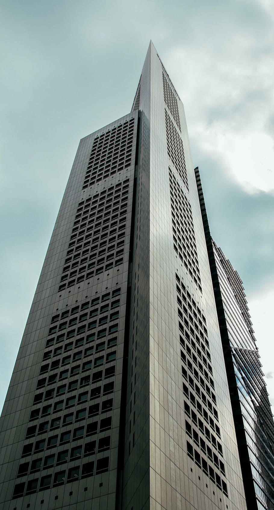 grey concrete building, architecture, infrastructure, establishment HD wallpaper