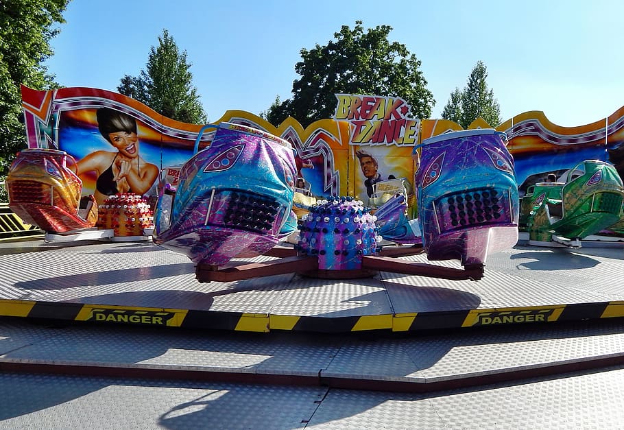 amusement park, carousel, fun, cultures, multi colored, art and craft HD wallpaper