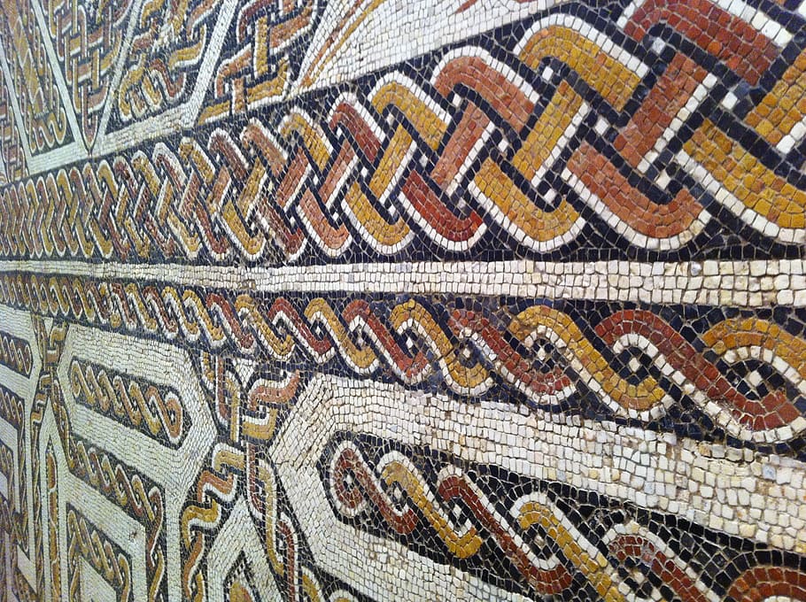 Mosaic, Mam, Madrid, Texture, full frame, no people, close-up HD wallpaper