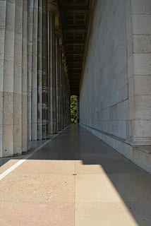 Walhalla, Arcade, Architecture, louis 1, construction art, great german HD wallpaper