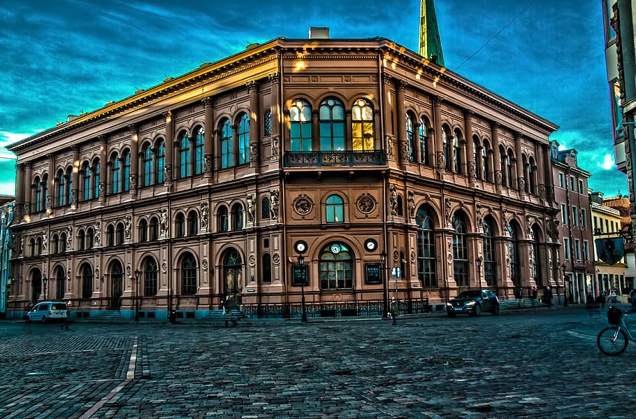riga, old, latvia, building, architecture, europe, famous Place HD wallpaper