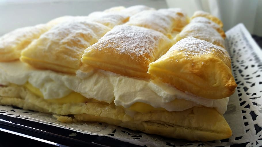 Cake, Creamy, Cookie, food and drink, bread, freshness, baked HD wallpaper