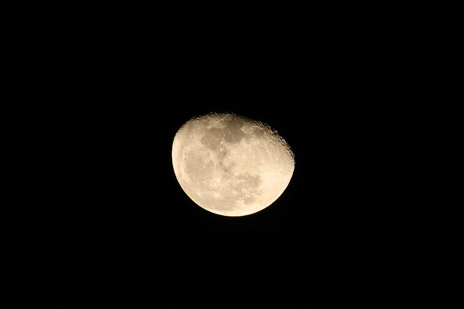 crescent, dark, eclipse, light, luna, lunar, midnight, moon HD wallpaper