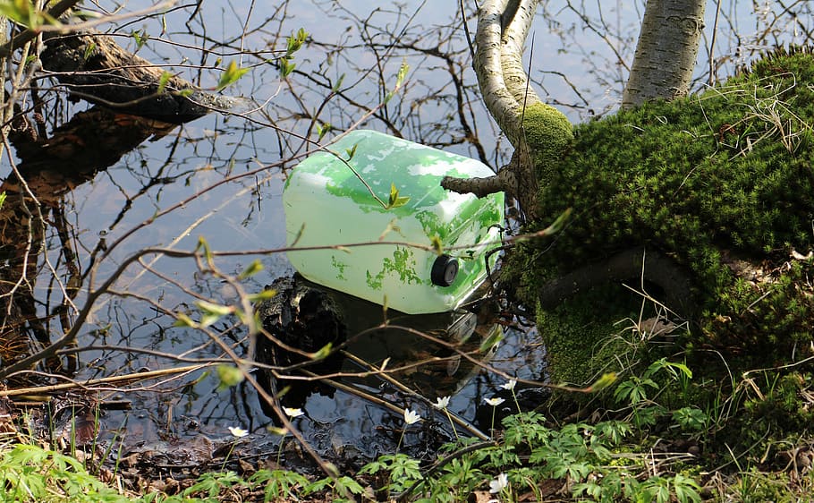 pollution, environment, nature, garbage, canister, disposal HD wallpaper