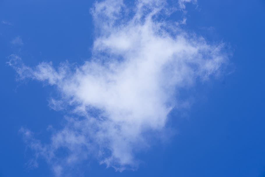 cloud, blue, summer, clouds, white, landscape, nature, white clouds HD wallpaper