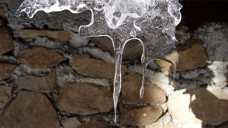 ice, ice formation, winter, transparency, light and shade, cold HD wallpaper