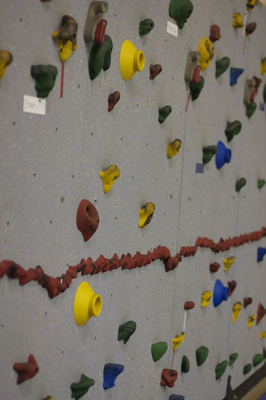climbing, wall, rock, multi colored, close-up, no people, indoors HD wallpaper