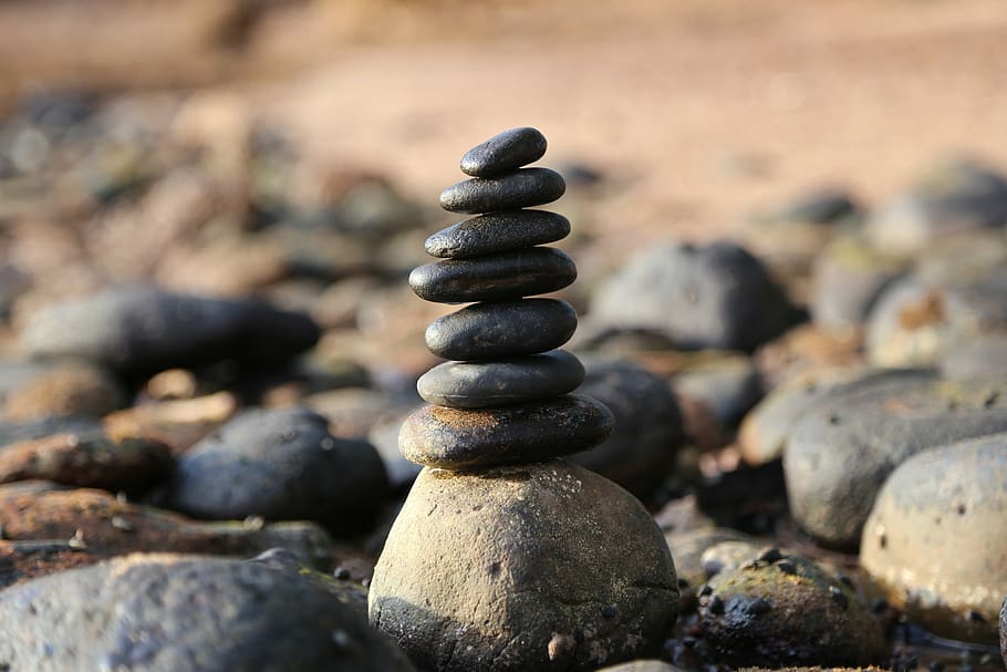 stacked stone zen meaning