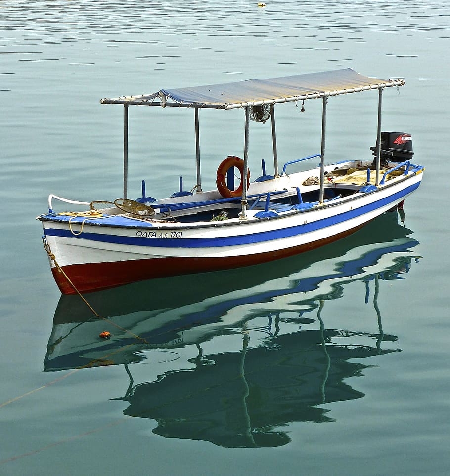 Boat, Water, Reflection, Recreation, nautical, vessel, boating HD wallpaper