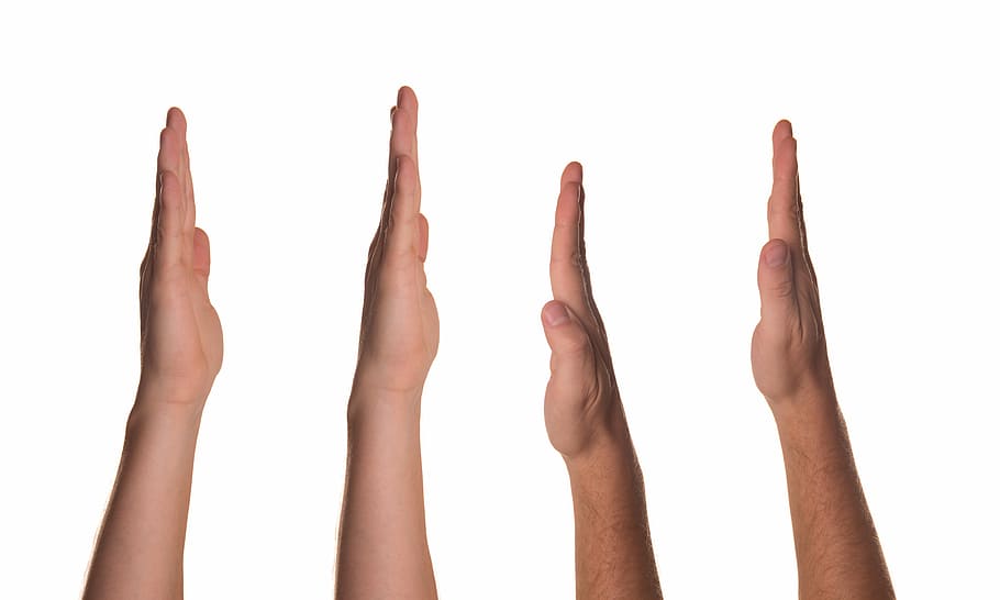 photo of four hands, learn, greetings, guide, help, lead, hand over HD wallpaper