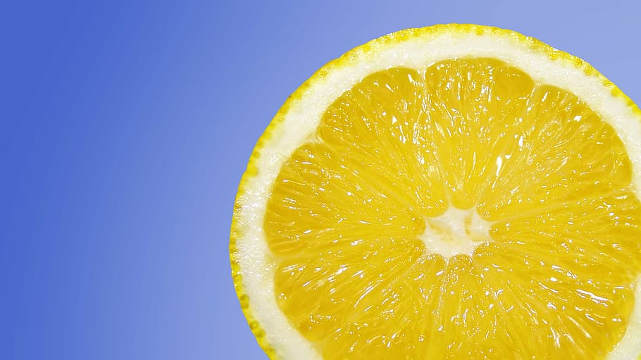 slice lemon fruit, lemons, citrus fruit, southern fruit, vitamin c, HD wallpaper