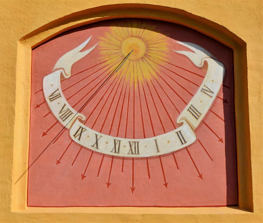 sundial, clock, time indicating, pointer, time of, timepiece HD wallpaper