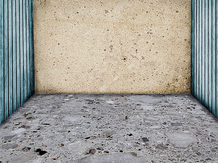 black concrete surface, Space, Background, Floor, Interior HD wallpaper